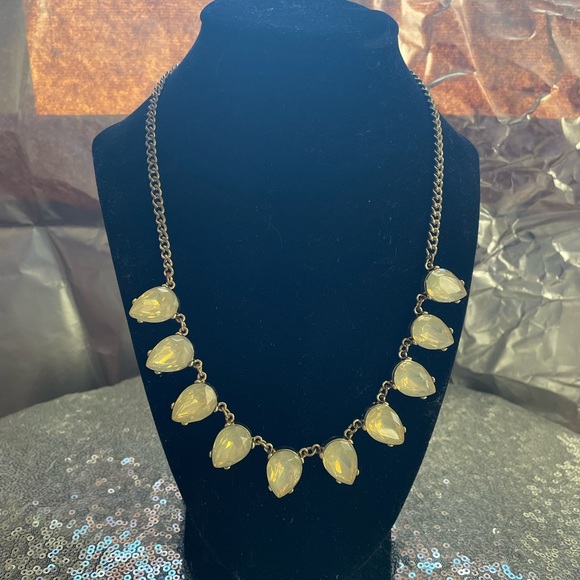 Opal Simulated Necklace & Ring Set - Picture 9 of 10